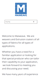 Mobile Screenshot of maiweave.com